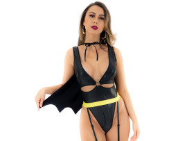 Fantasia Batgirl Fashion - Pimenta Sexy
